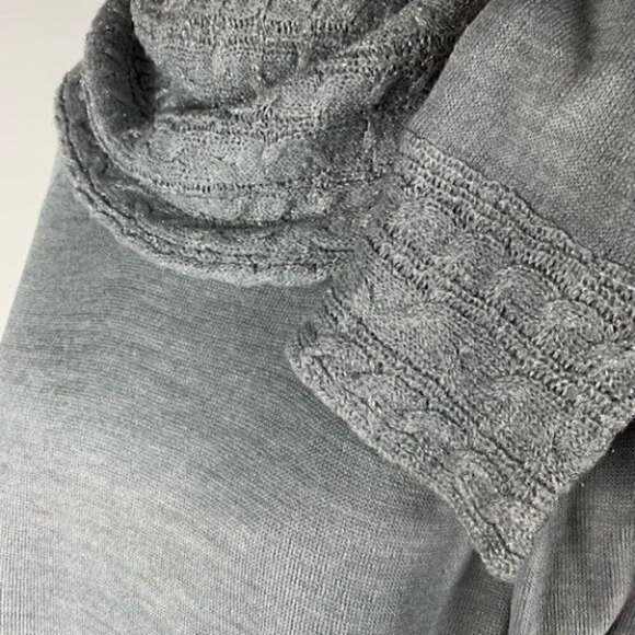 White stag sweater size XL 16-18 Gray metallic - Picture 6 of 8